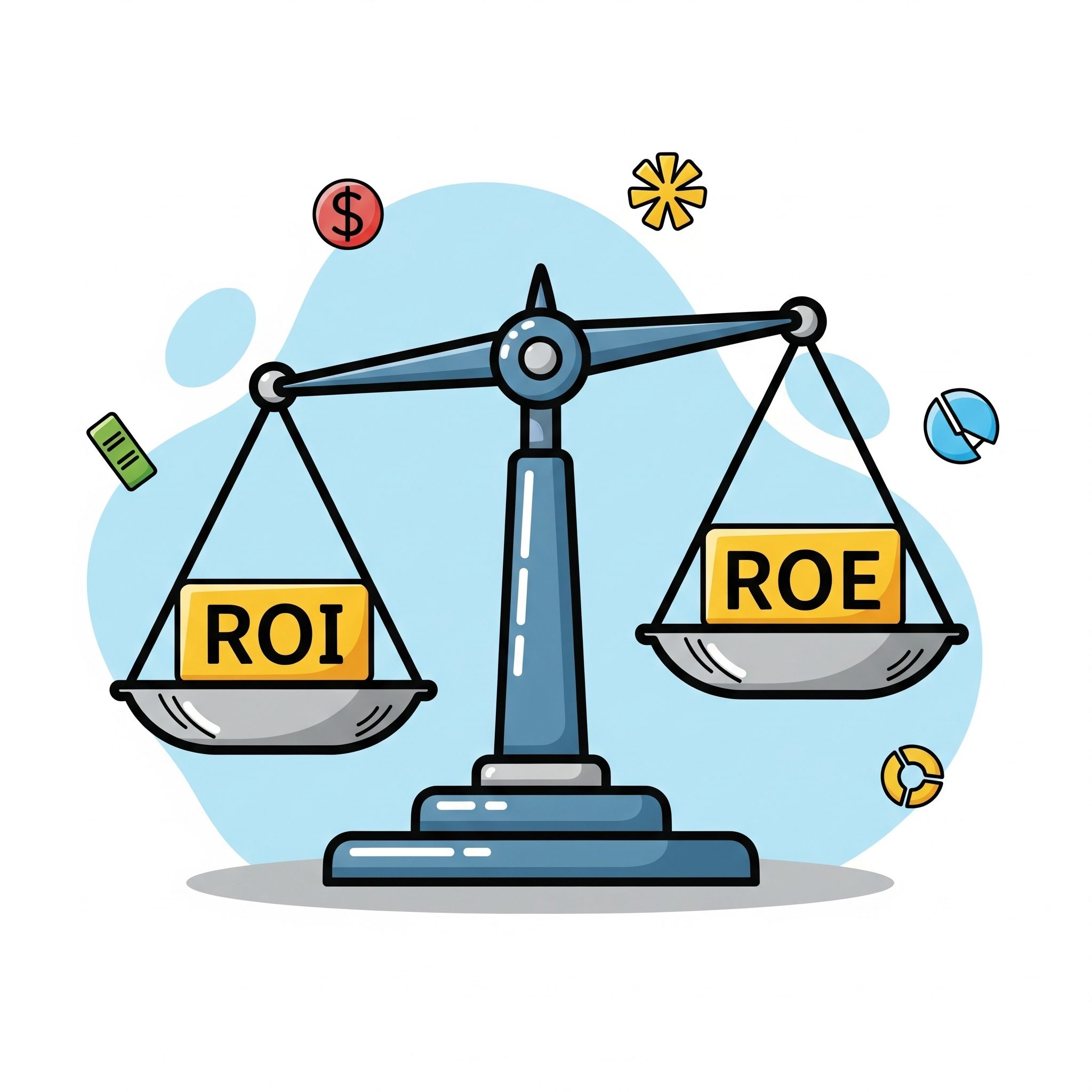 ROI versus ROE